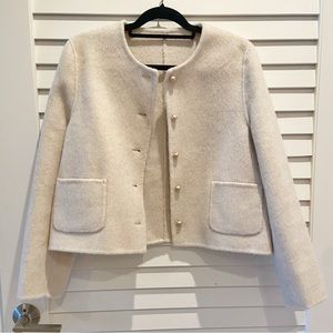 Ivory Wool Jacket